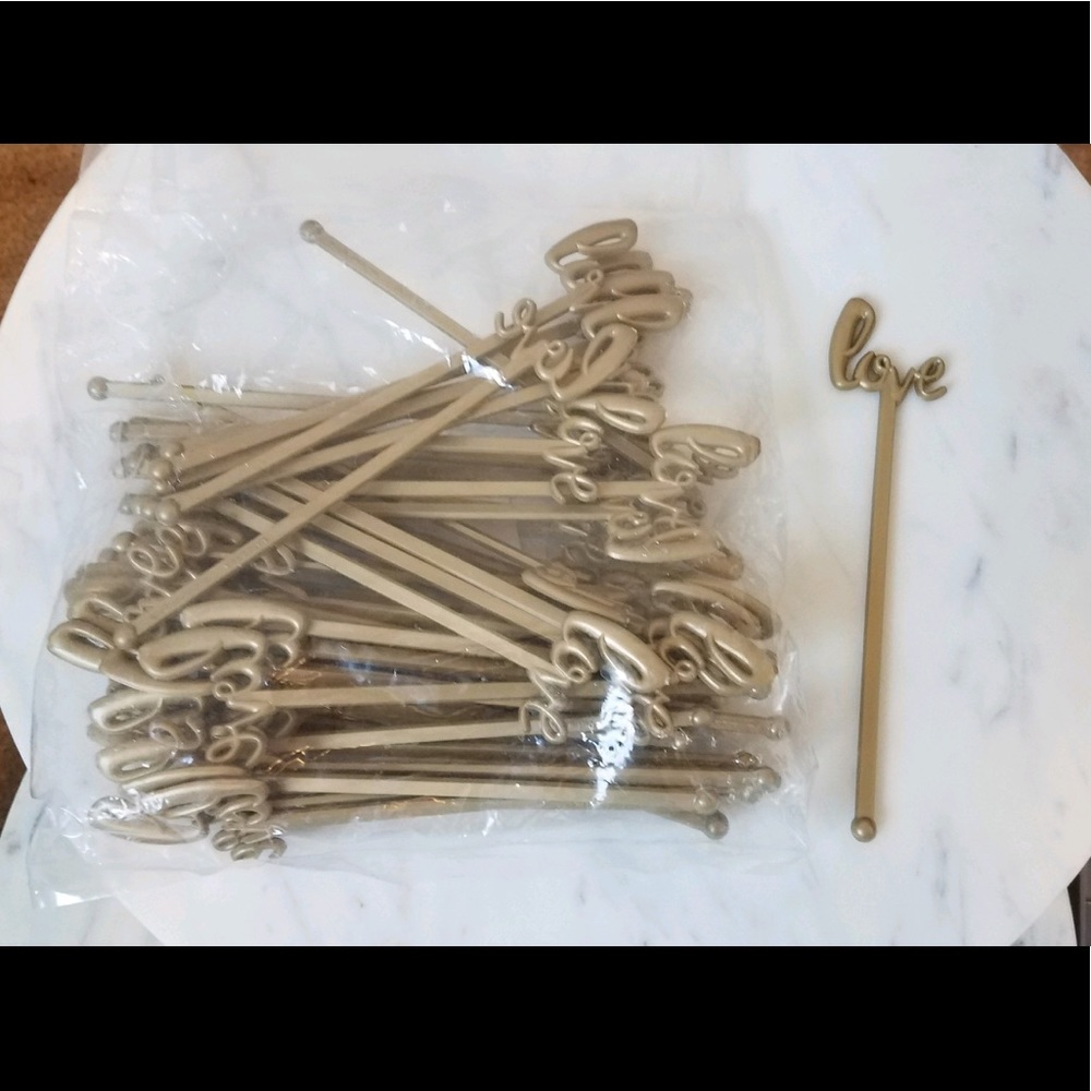 Love Cocktail / drink stirrers